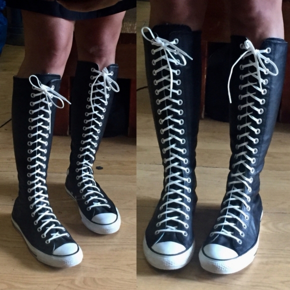 knee hi converse